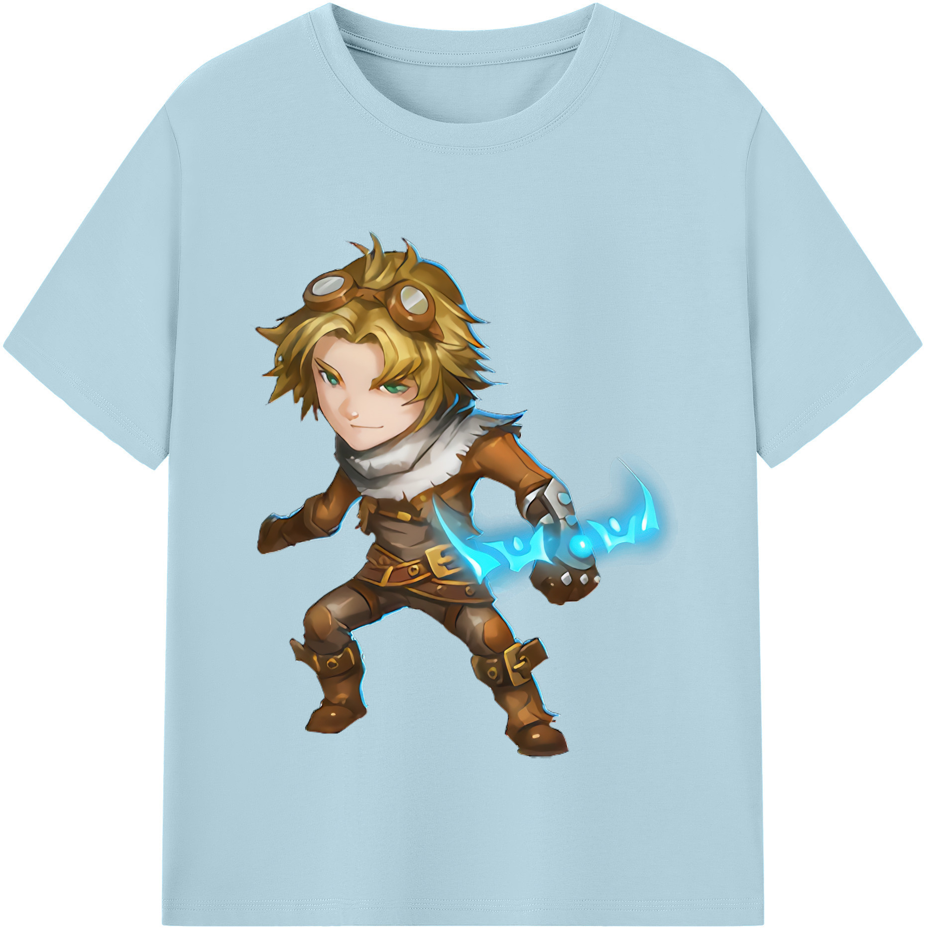 リーグ・オブ・レジェンド League of Legends LOL 綿100％半袖Tシャツ（フロントプリント）